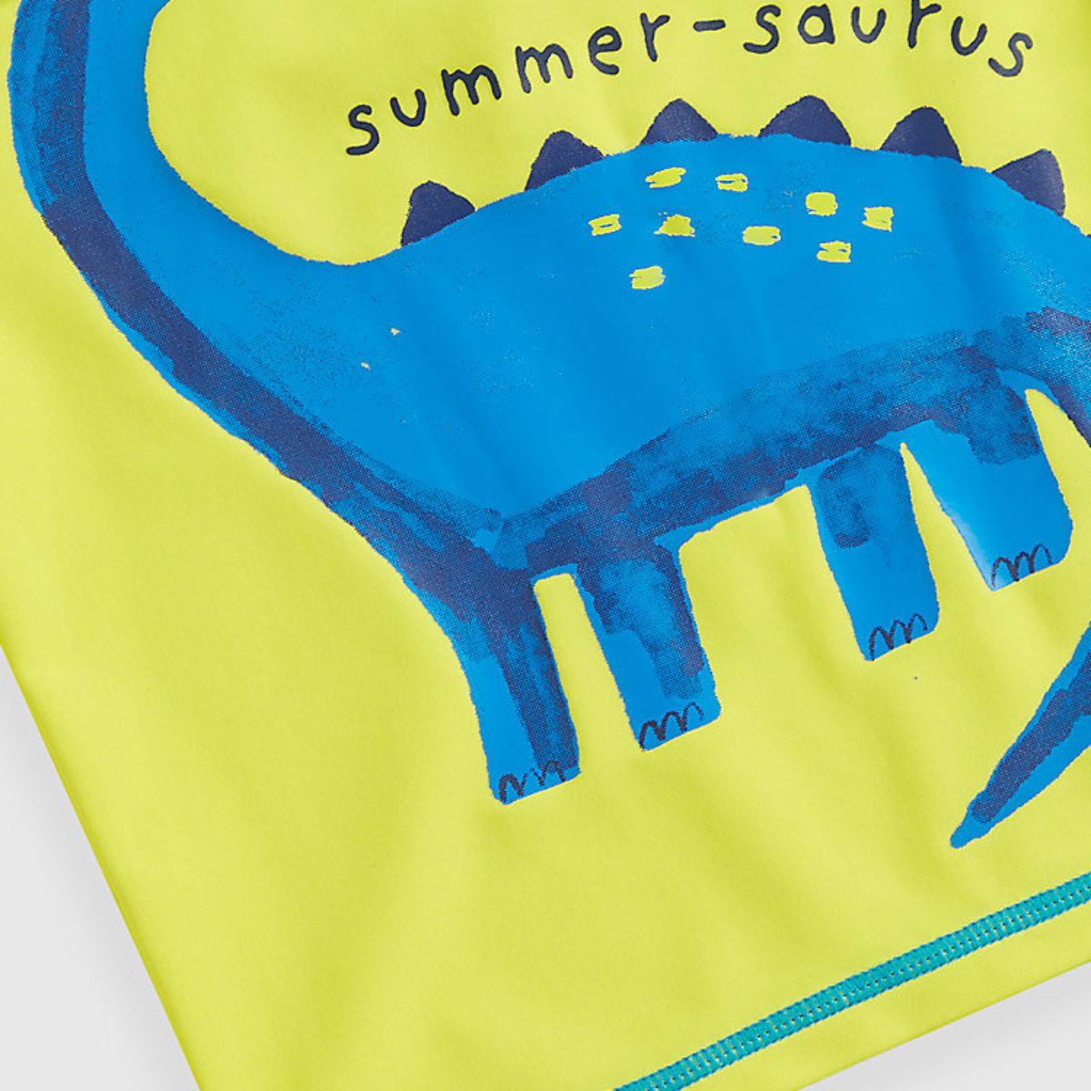 Mothercare Baby Boy Swimwear Dino UPF50+ Sunsafe Rash Vest Mothercare 👶